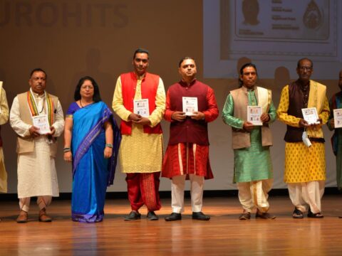 Purohit Card Distribution Ceremony