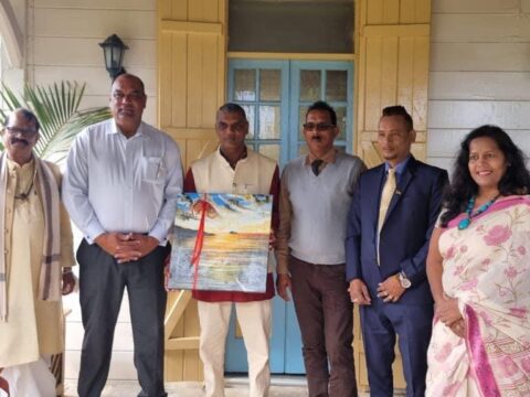 Meeting with Rodrigues Chief Commissioner
